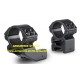 Colliers Hawke haut déporté 25mm - Diam. 25.4mm - rail 21mm