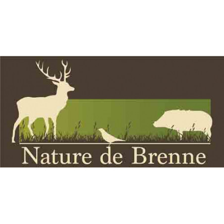 Peluche NATURE DE BRENNE TROPHÉE SANGLIER 45 cm - Armurerie Pisteurs