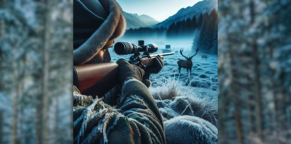 Chasser  par grand froid